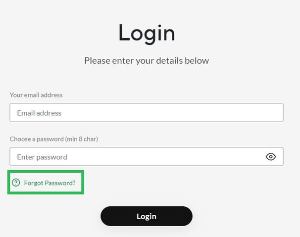 One Degree_Login reset and acc create_